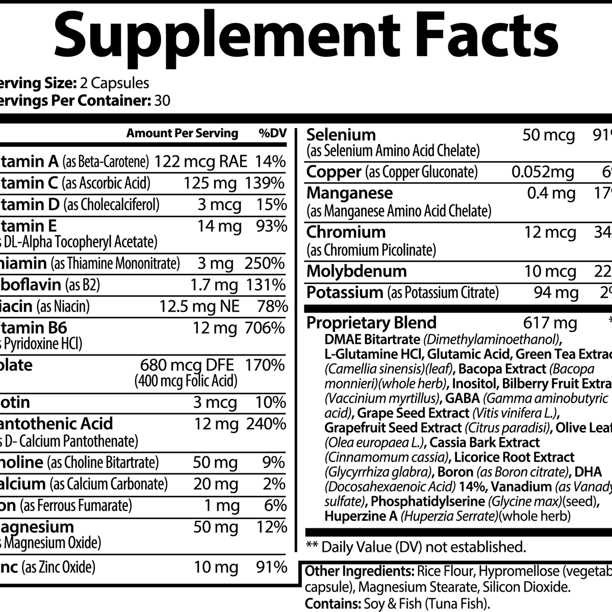 Brain & Focus Formula